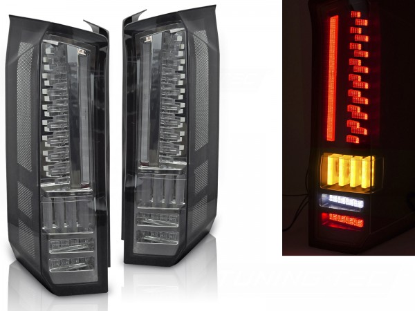 Voll LED Rückleuchten für VW Crafter 2 / MAN TGE Bj. 2016- Smoke