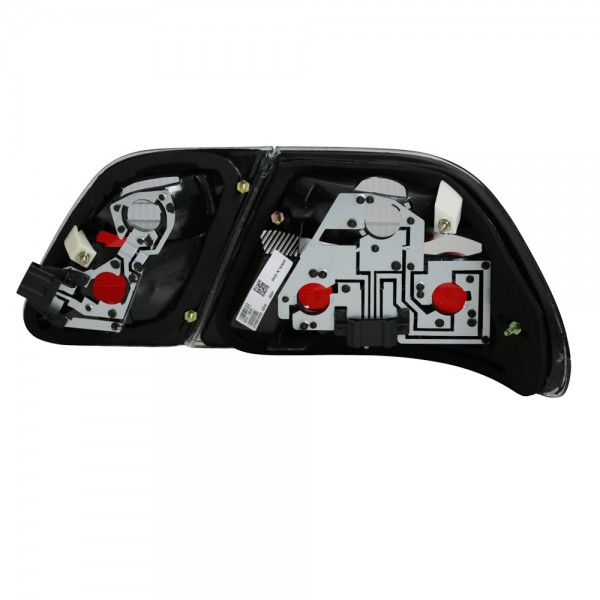 Rückleuchten Klarglas für Mercedes E-Klasse W210 Limo Bj. 95-02 Smoke