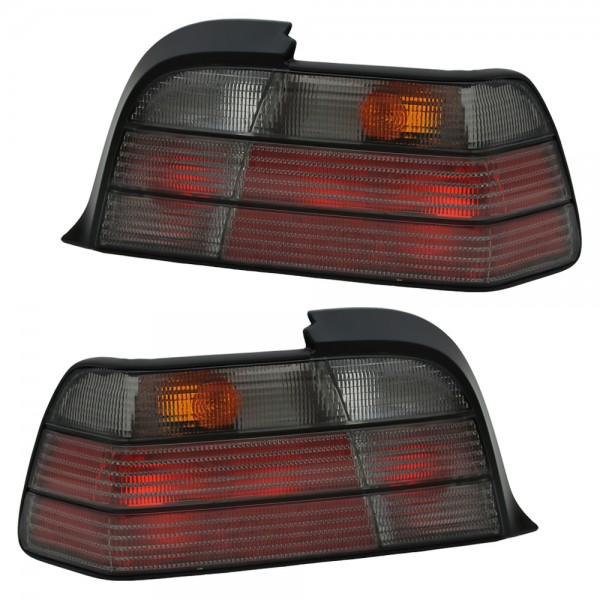 Rückleuchten Heckleuchten für BMW E36 Coupe Cabrio Bj. 92-99 Smoke