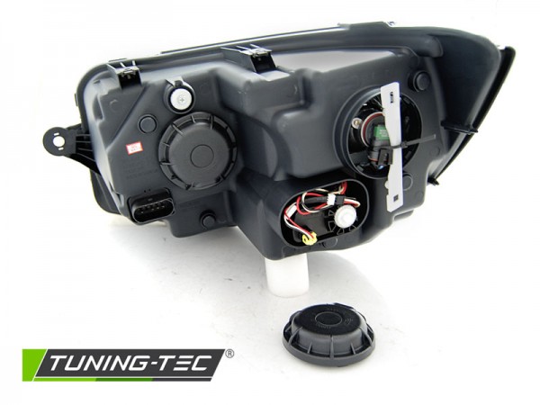 Scheinwerfer DRL LED Tagfahrlicht für VW T6 Bj. 15-19 Chrom mit dynamischem LED Blinker