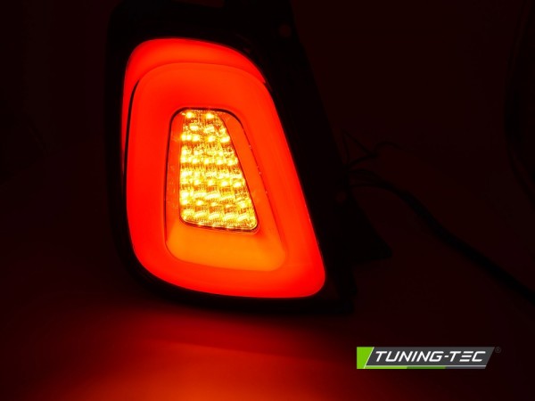 LED Lightbar Rückleuchten für Fiat 500 500C Bj. 15-24 Weiß