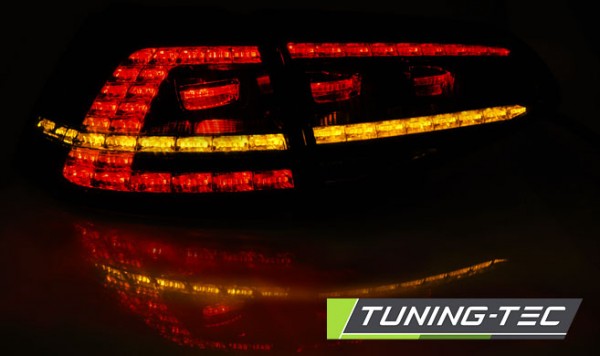 LED Rückleuchten für VW Golf 7 (VII) Limo Bj. 12-17 Rot/Smoke dynamischer Blinker
