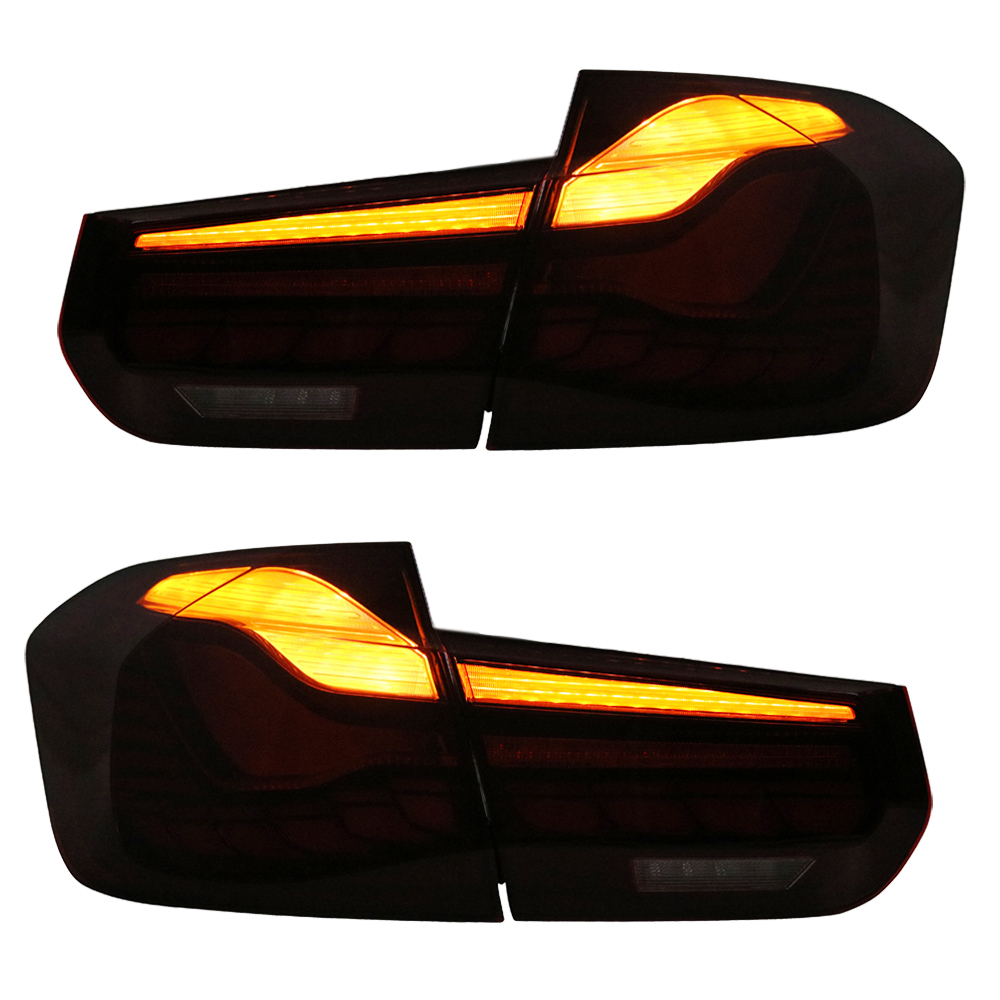 Voll LED Rückleuchten für BMW F30 F35 Bj. 11-19 Rot in OLED Technik dynamischer Blinker