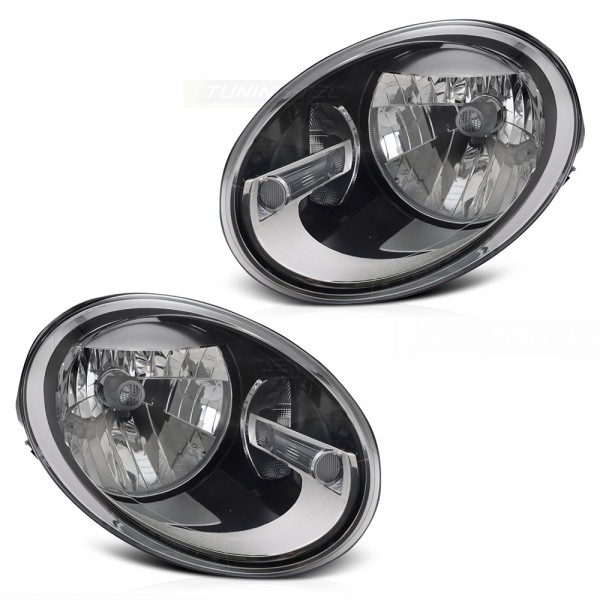 Scheinwerfer Halogen Set für VW Beetle 5C Bj. 11-19 Stellmotor DRL H4 TYC