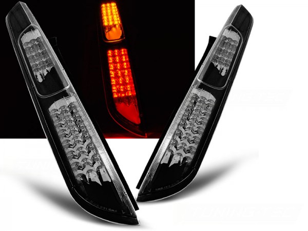 LED Rückleuchten für Ford Focus MK2 Bj. 04-08 Schwarz