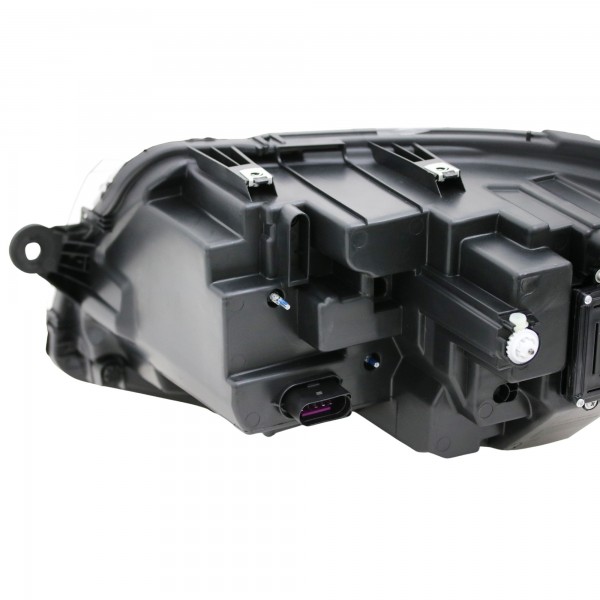 Voll LED Scheinwerfer Tagfahrlicht für VW T6 Bj. 15-19 Schwarz mit dynamischem LED Blinker