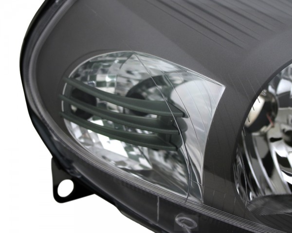 Scheinwerfer Halogen Rechts für Fiat Grande Punto 199 Bj. 05-08 Sport H4 Anthrazit