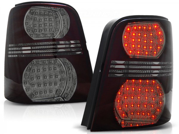 LED Rückleuchten für VW Touran 1T / 1T GP Bj. 03-10 Rot/Smoke