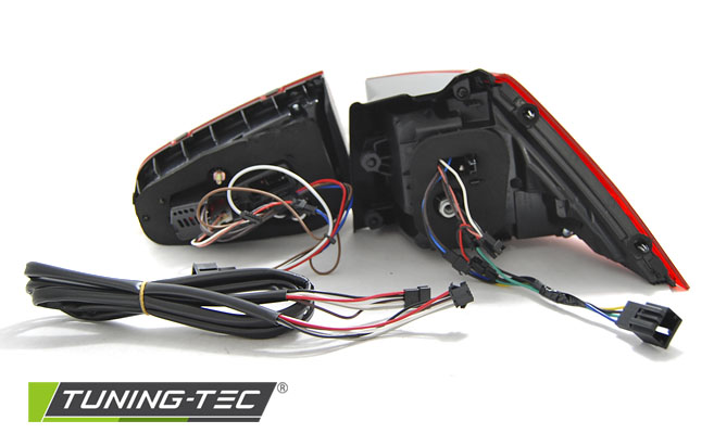 LED Rückleuchten für VW Golf 7 (VII) Limo Bj. 12-17 Rot/Chrom dynamischer Blinker