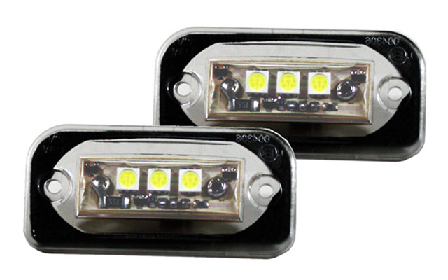 LED Kennzeichenbeleuchtung Module Mercedes C-Klasse W203 Coupe, mit  E-Prüfzeichen, LED Kennzeichenbeleuchtung für Mercedes, LED  Kennzeichenbeleuchtung
