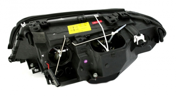 Scheinwerfer Angel Eyes für BMW 3er E46 Coupe Cabrio Bj. 03-06 Schwarz