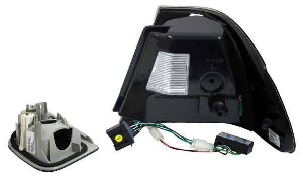 "Bundle 3" Scheinwerfer Angel Eyes + LED Rückleuchten für BMW E46 Limo Bj. 98-01