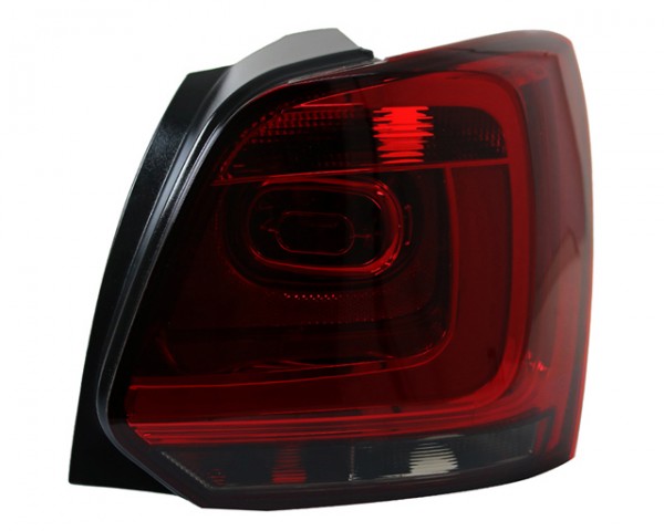 LED Lightbar Rückleuchten für VW Polo 6R Bj. 09-14 Rot/Smoke