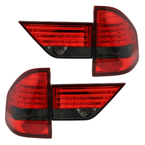 LED Rückleuchten für BMW X3 E83 Bj. 2004-2006 Rot/Smoke
