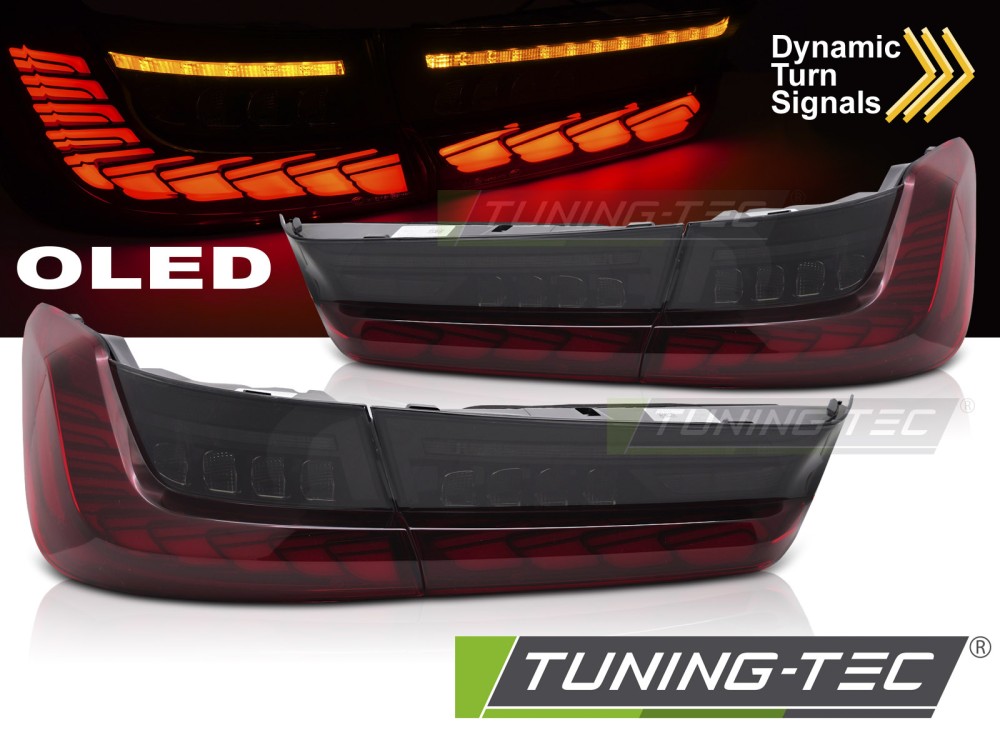 LED Rückleuchten für BMW 3er G20 Bj. 19-22 Rot dynamischer Blinker in OLED Technik