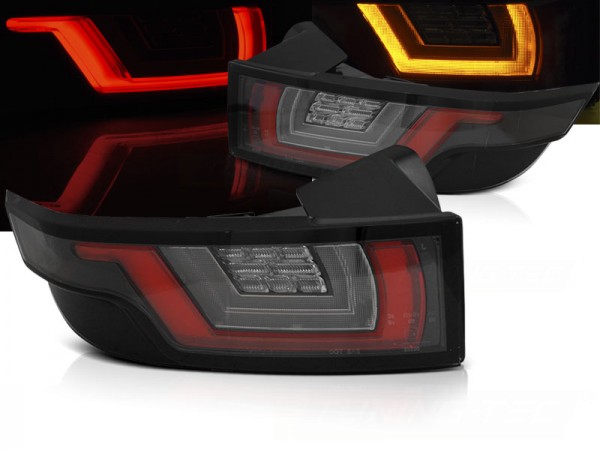 LED Lightbar Rückleuchten für Land Rover Range Rover Evoque Bj. 11-18 Schwarz