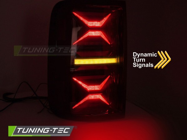 LED Lightbar Rückleuchten für VW Amarok I Bj. 10-20 Smoke