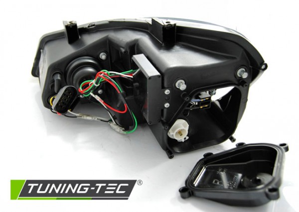 Scheinwerfer DRL LED Tagfahrlicht für VW Polo 6R 6C Bj. 09-17 Schwarz