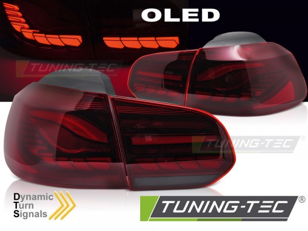 Voll LED Rückleuchten für VW Golf 6 VI Bj. 08-12 Rot in OLED Technik