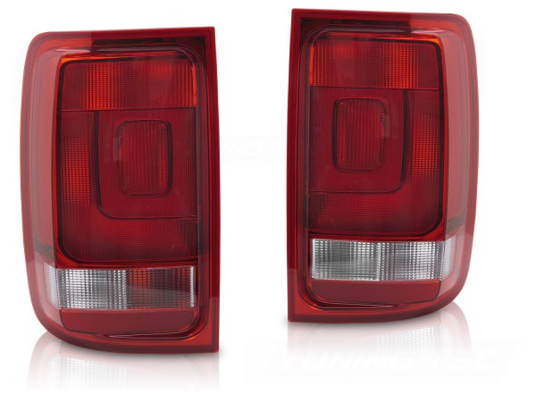 Rückleuchten Heckleuchten Set für VW Amarok Bj. 10-14 Rot Weiß