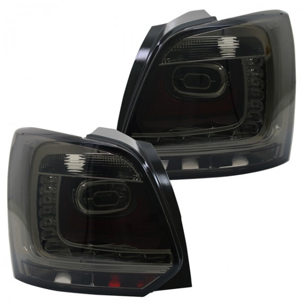 LED Rückleuchten für VW Polo 6R Bj. 09-14 Smoke