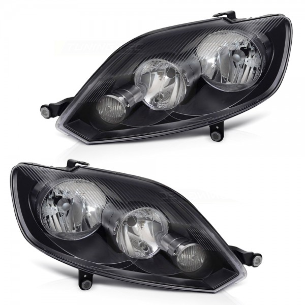 Scheinwerfer Halogen Set für VW Golf Plus 5M1 521 Bj. 09-13 Motor DRL H7 H15