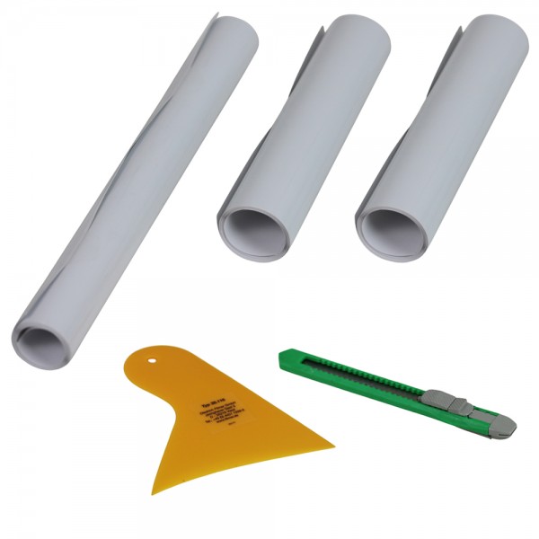 Auto Lackschutzfolie 5tlg. Folie Steinschlagschutzfolie Set transparent PKW