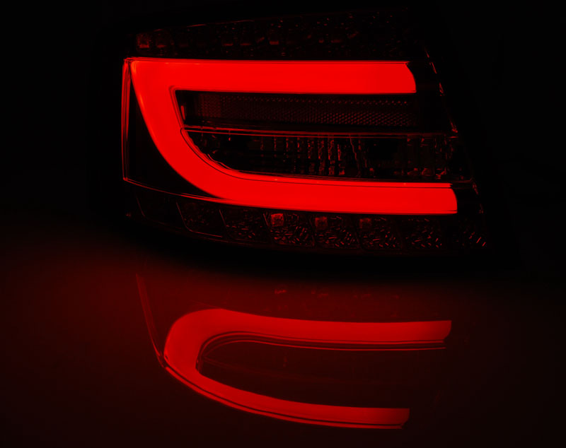 LED Lightbar Rückleuchten für Audi A6 C6 4F Limo Bj. 04-08 Chrom 6-PIN