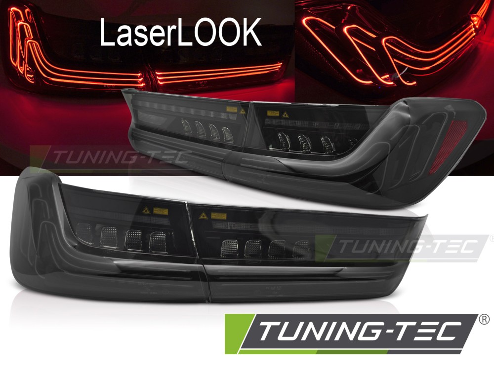 LED Rückleuchten für BMW 3er G20 Bj. 2019-2022 Smoke Laser-Look