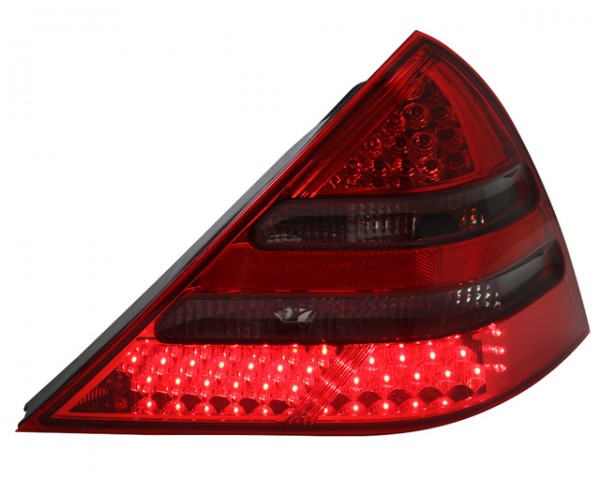 LED Rückleuchten für Mercedes SLK R170 Bj. 96-04 Rot/Smoke