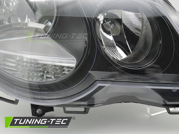 Scheinwerfer Halogen Rechts für VW Polo 9N3 Bj. 05-09 inkl. GTI Stellmotor H1 H7