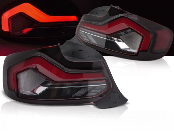 Voll LED Lightbar Rückleuchten für BMW F22 F23 F87 Bj. 14-21 Schwarz