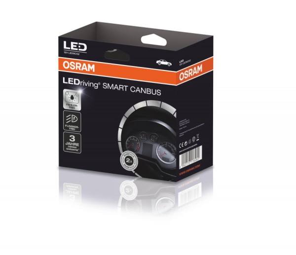OSRAM H7 LEDriving Smart Canbus NightBreaker Adaper Lastwiderstand LEDSC02