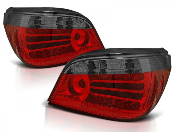 LED Rückleuchten für BMW E60 Limo Bj. 03-07 Rot/Smoke