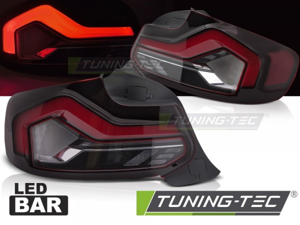 Voll LED Lightbar Rückleuchten für BMW F22 F23 F87 Bj. 14-21 Schwarz