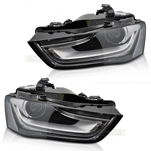 Scheinwerfer Xenon Set für Audi A4 B8 8K Bj. 11-15 Stellmotor DRL D3S