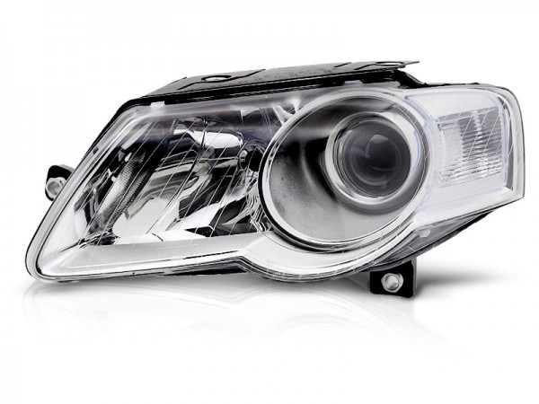Scheinwerfer Halogen Links für VW Passat 3C B6 Bj. 05-10 Stellmotor H7