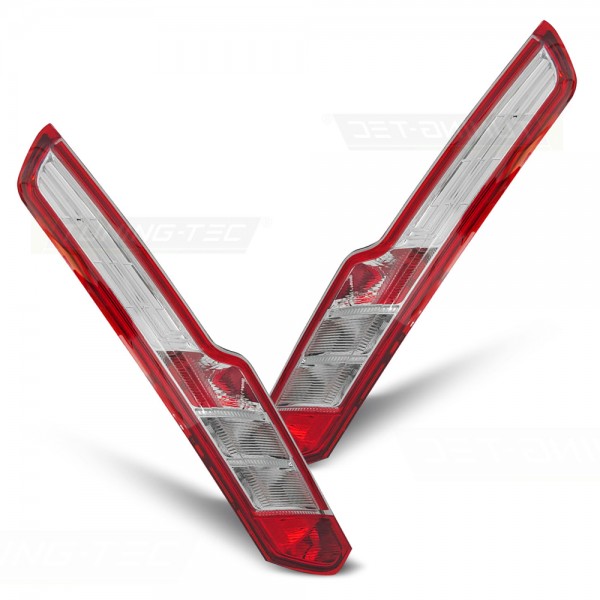 Rückleuchten Heckleuchten Set für Ford Transit Tourneo Custom Bj. 2012- TYC