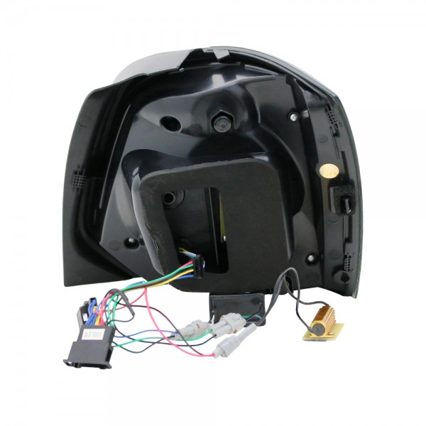 LED Lightbar Rückleuchten für VW Polo 6R 6C Bj. 09-17 Rot