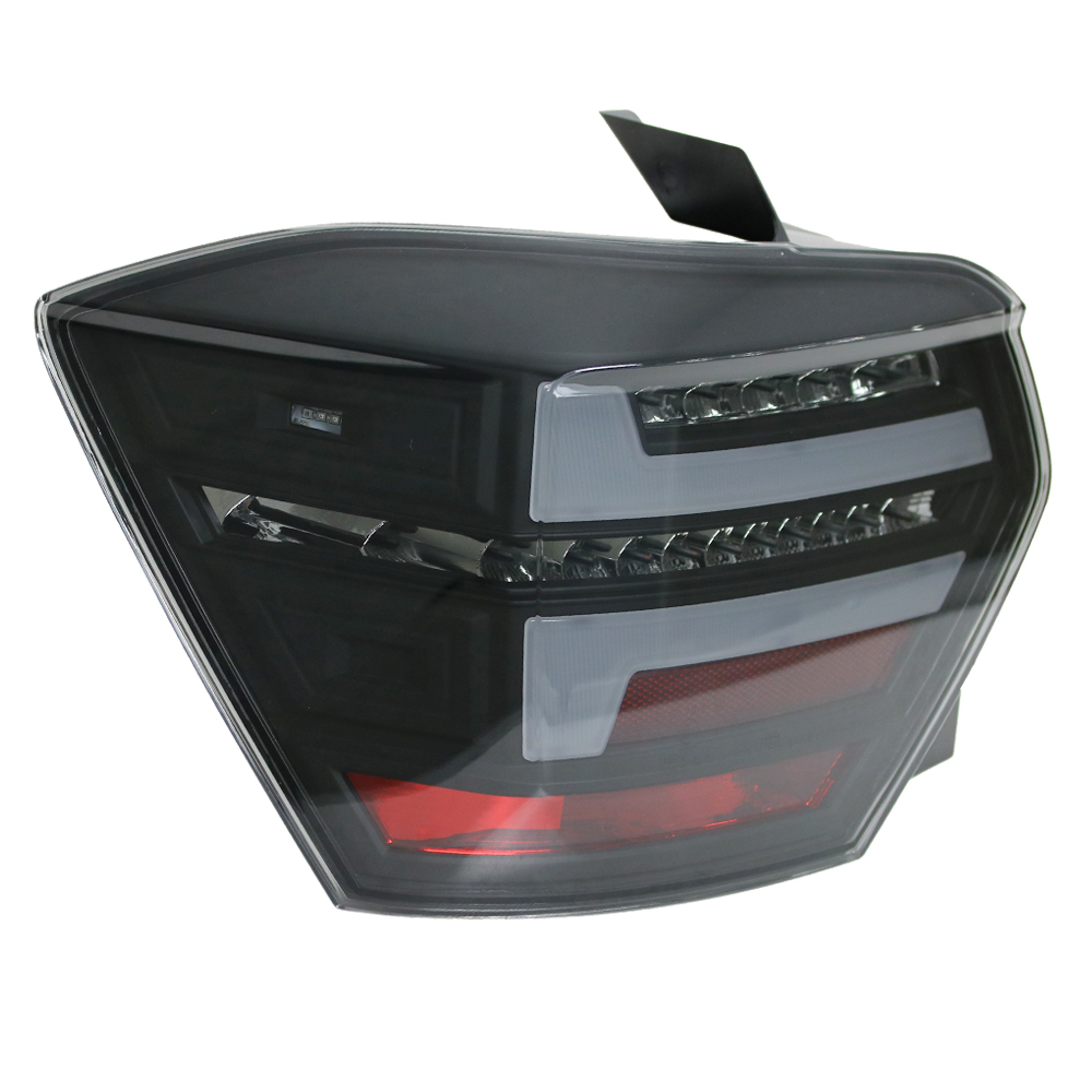 LED Lightbar Rückleuchten für VW Polo 2G AW Bj. 17-21 Smoke