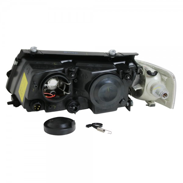 Scheinwerfer Klarglas Projektor für VW Passat 3B Bj. 96-00 Chrom