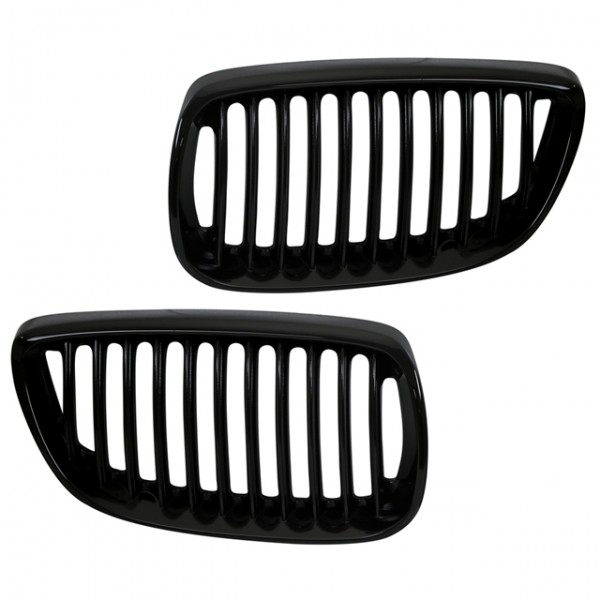 Nieren Kühlergrill Frontgrill für BMW E92 E93 Bj. 2006-2010 Schwarz Klavierlack