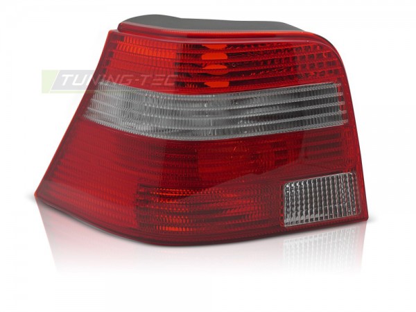 Rückleuchten Heckleuchten Set für VW Golf 4 Limo Bj. 97-03 Rot Weiß