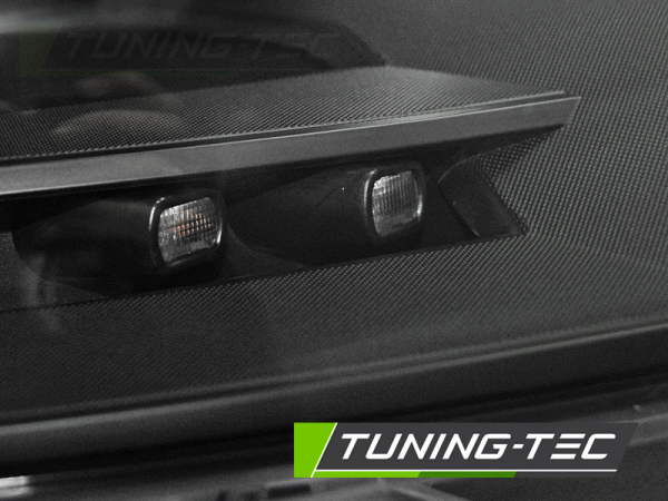 Scheinwerfer DRL LED Tagfahrlicht für VW T5 GP Facelift Bj. 10-15 Schwarz