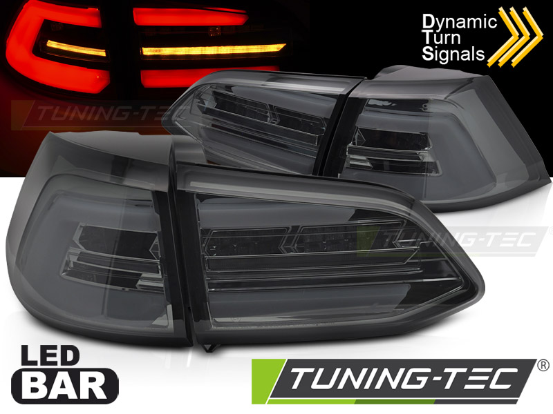 Voll LED Lightbar Rückleuchten für VW Golf 7 (VII) Variant Facelift Bj. 17-20 Smoke
