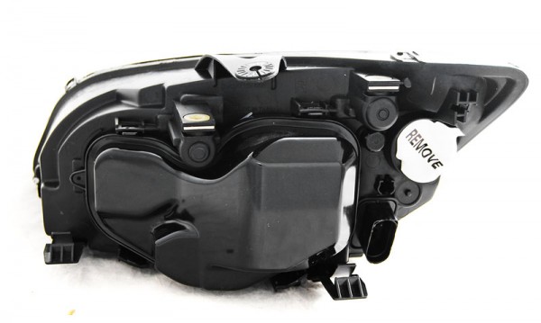 Scheinwerfer Klarglas für Ford Focus 2 Bj. 04-08 Schwarz