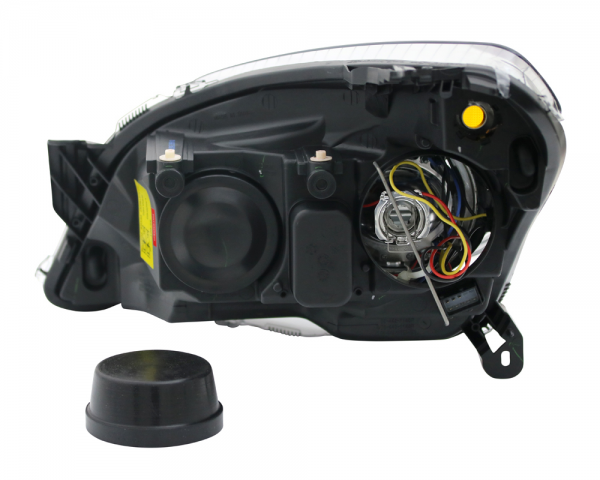 Scheinwerfer Angel Eyes für Opel Astra H Bj. 04-09 Schwarz