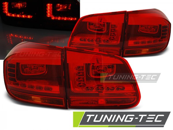 LED Rückleuchten für VW Tiguan 5N Facelift Bj. 11-15 Rot