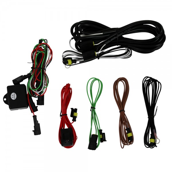 LED Tagfahrlicht Set für Land Rover Defender TD4 TD5 Bj. 1990-2016 Smoke