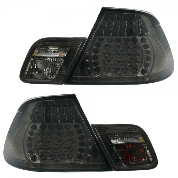 LED Rückleuchten für BMW E46 Cabrio Bj. 00-03 Smoke